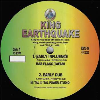 RAS FLAKO TAFARI, M.ITAL / RAS FLAKO TAFARI, ERROL ARAWAK - King Earthquake Records