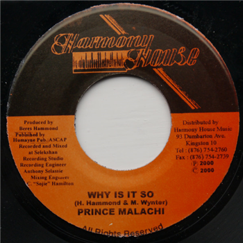 PRINCE MALACHI / soljie - HARMONY HOUSE
