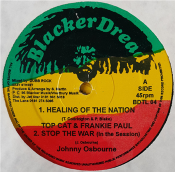 TOP CAT & FRANKIE PAUL, JOHNNY OSBOURNE / MAFIA & FLUXY - blacker dread TOP CAT & FRANKIE PAUL, JOHNNY OSBOURNE / MAFIA & FLUXY - blacker dread