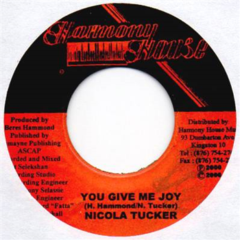 NICOLA TUCKER - HARMONY HOUSE