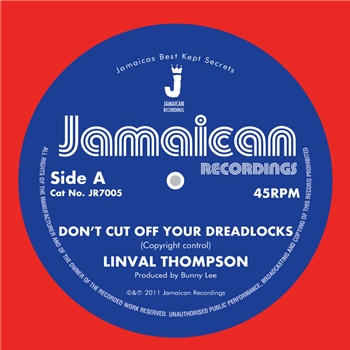 LINVAL THOMPSON 7" - JAMAICAN RECORDINGS