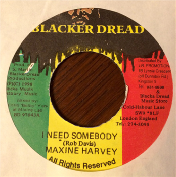 MAXINE HARVEY - blacker dread MAXINE HARVEY - blacker dread