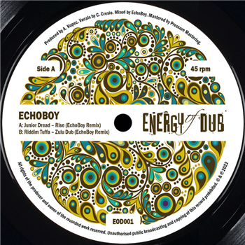 ECHOBOY - RISE & ZULU DUB MIXES EP (180G) - ENERGY OF DUB