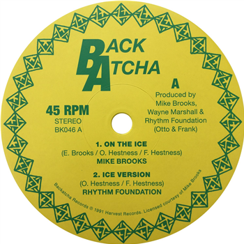 Mike Brooks - On The Ice / Pay the Price - Backatcha Records