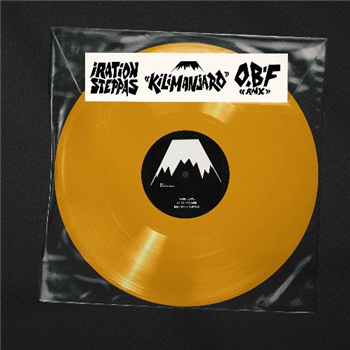 Iration Steppas - Kilimanjaro (O.B.F Remix) (Gold Vinyl) - Dubquake Records