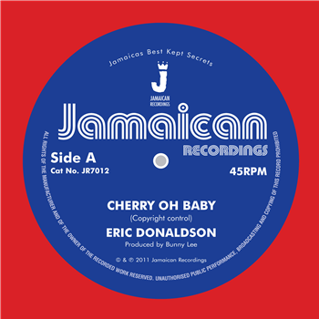 Eric Donaldson 7" - JAMAICAN RECORDINGS