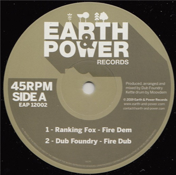 RANKING FOX, DUB FOUNDRY / TOM SPIRALS, FAR EAST, DUB FOUNDRY - EARTH & POWER