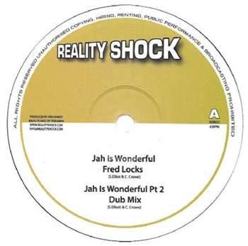 FRED LOCKS - Reality Shock Records FRED LOCKS - Reality Shock Records
