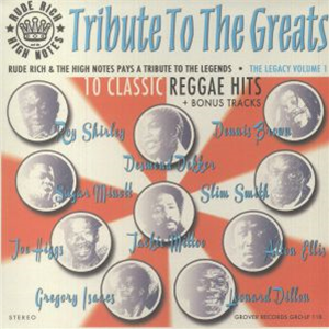 RUDY RICH & THE HIGH NOTES - TRIBUTE TO THE GREATS - GROVER