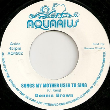 DENNIS BROWN / U ROY - Aquarius