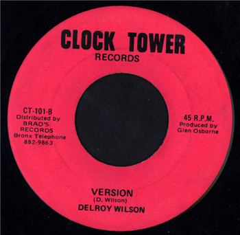 DELROY WILSON - Clocktower Records