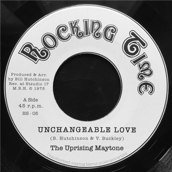 UPRISING MAYTONE / BILL HUTCHINSON ALL STAR - ROCKING TIME