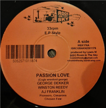 George Dekker, Winston Reedy & AJ Franklin - Passion Love - Room In The Sky