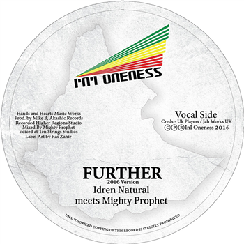 Idren Natural & Mighty Prophet 7" - Akashic Records Idren Natural & Mighty Prophet 7" - Akashic Records