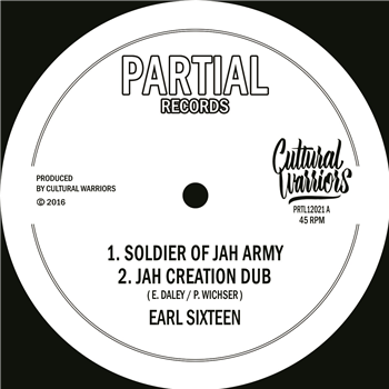 Earl Sixteen - Soldier of Jah Army - Partial Records