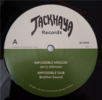 JERRY JOHNSON, BROTHER SOUND / BENYAH, MACCA DREAD - JACKHAYA