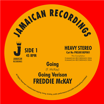 Freddie McKay/Ronnie Davis  Going / Tonight - JAMAICAN RECORDINGS