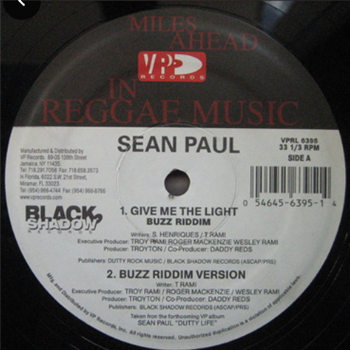 SEAN PAUL - VP RECORDS