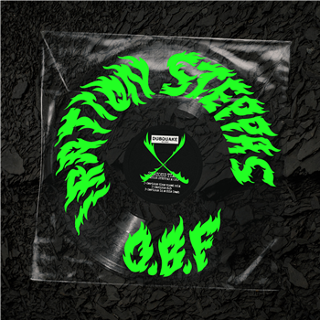 O.B.F x Iration Steppas - Serious Time - Transparent Vinyl w/ Silkscreen Printed PVC Sleeve - Dubquake Records