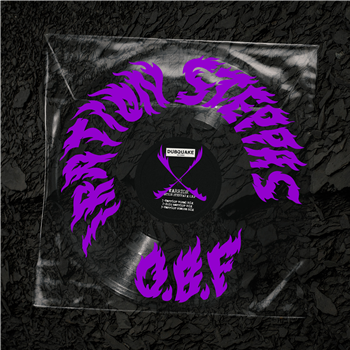 O.B.F x Iration Steppas - Warrior - Transparent Vinyl w/ Silkscreen Printed PVC Sleeve - Dubquake Records