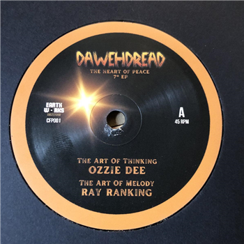 Ozzie Dee / Ray Ranking / Izaba / Dawehdread - THE HEART OF PEACE 7" - Copacetic Frequency Productions
