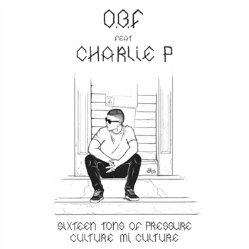 O.B.F X Charlie P - Sixteen Tons Of Pressure [2025 Reissue] - White Vinyl - Dubquake Records