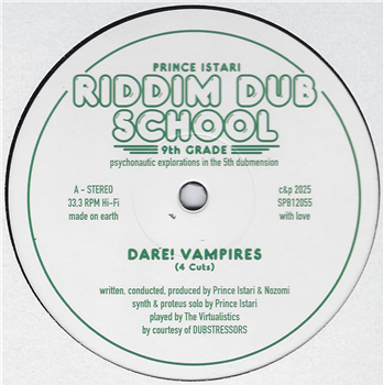 PRINCE ISTARI - RIDDIM DUB SCHOOL 9TH GRADE - SOZIALISTISCHER PLATTENBAU PRINCE ISTARI - RIDDIM DUB SCHOOL 9TH GRADE - SOZIALISTISCHER PLATTENBAU