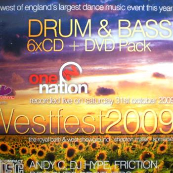 Slammin  Vinyl Presents One Nation Westfest 2009 6 X CD Pack - Slammin Vinyl