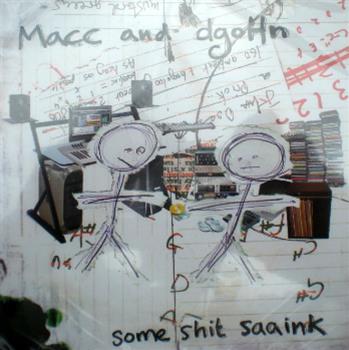 Macc & dgoHn - Some Shit Saaink CD - Subtle Audio