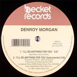 Denroy MORGAN - Ill Do Anything For You - Unidisc