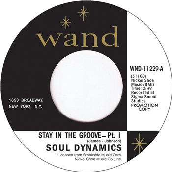 Soul Dynamics - Stay In The Groove Pt. 1/2 7 - Tramp Records