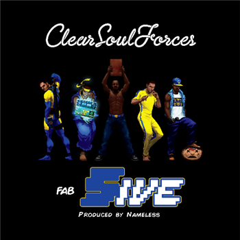CLEAR SOUL FORCES - Fab Five (2 X LP) - Fat Beats Records