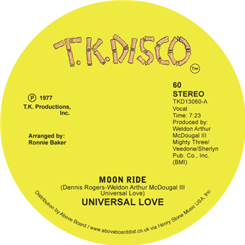 UNIVERSAL LOVE / MAD DOG FIRE DEPARTMENT - TK Disco