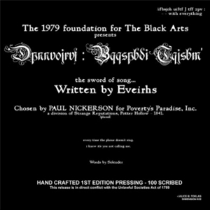 Alice B. Toklas - Dimension 822 - 1979 fOUNDATION FOR THE bLACK aRTS