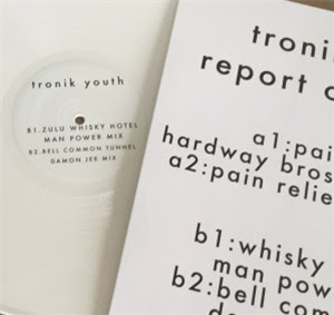 TRONIK YOUTH - REPORT CARD EP (INCL. HARDWAY BROS, MAN POWER & DAMON JEE REMIXES) - NEIN RECORDS TRONIK YOUTH - REPORT CARD EP (INCL. HARDWAY BROS, MAN POWER & DAMON JEE REMIXES) - NEIN RECORDS