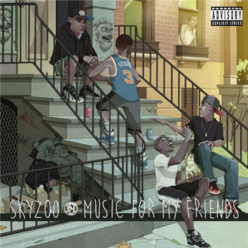 Skyzoo - Music For My Friends - 2xLP - Green Vinyl - First Generation Rich Skyzoo - Music For My Friends - 2xLP - Green Vinyl - First Generation Rich