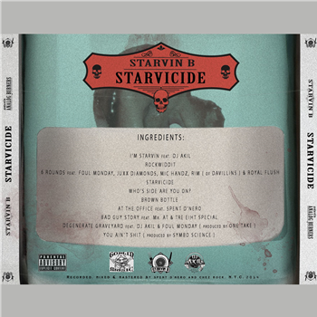 Starvin B - Starvicide - Analog Burners