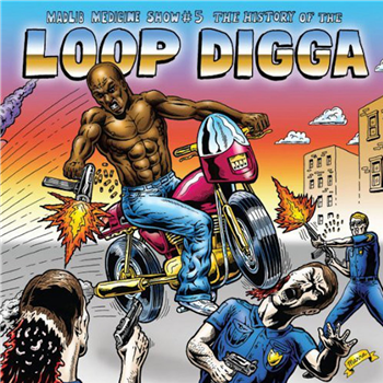 Madlib -  Medicine Show # 5 History Of The Loop Digga (2 X Sky Blue Vinyl) - Madlib Invasion