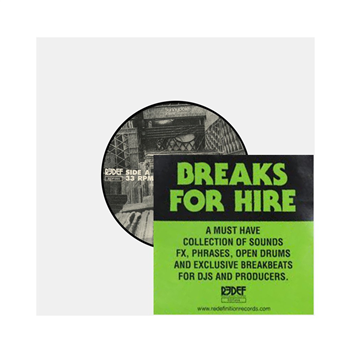 DJ MEKALEK X K-DEF - Breaks For Hire 7 - REDEFINITION RECORDS