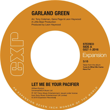 Garland Green 7 - EXPANSION RECORDS