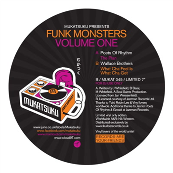 Poets Of Rhythm & Wallace Brothers - Funk Monsters Volume One 7 - Mukatsuku