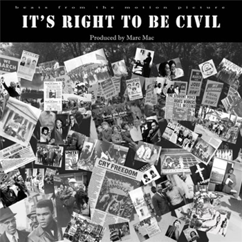 Marc Mac - Its Right To Be Civil LP - Omniverse Records