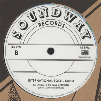 International Soleil Band - Ta Lassa - Soundway Records