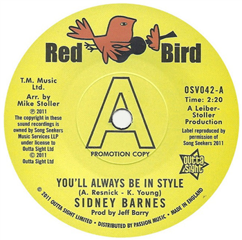 Sidney Barnes 7 - Outta Sight Sidney Barnes 7 - Outta Sight