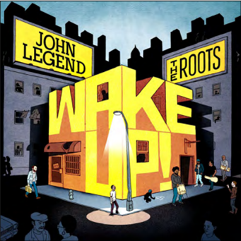 JOHN LEGEND & THE ROOTS - Wake Up! (2 X LP) (Orange Vinyl) - Okayplayer