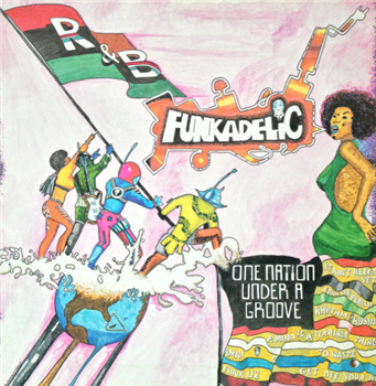 Funkadelic - One Nation Under A Groove LP + 7 - Warner Bros. Records