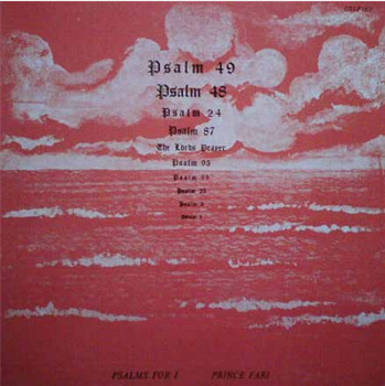 Prince Far I - Psalms For I - Book Of Psalms / DKR