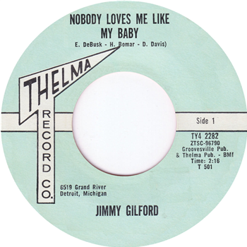 Jimmy Gilford - Nobody Loves Me Like My Baby - TELMA