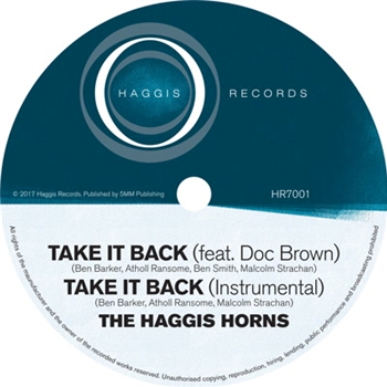 The Haggis Horns - 
Take It Back - Haggis Records