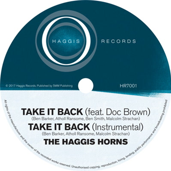 The Haggis Horns - Take It Back - Haggis Records